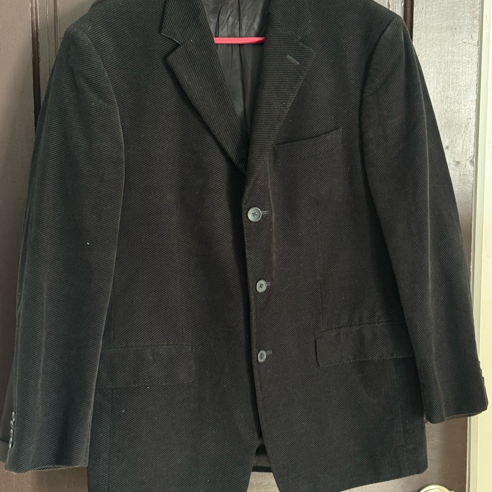 Banana Republic Black Men’s Sport coat jacket , sz 40S. Excellent condition.